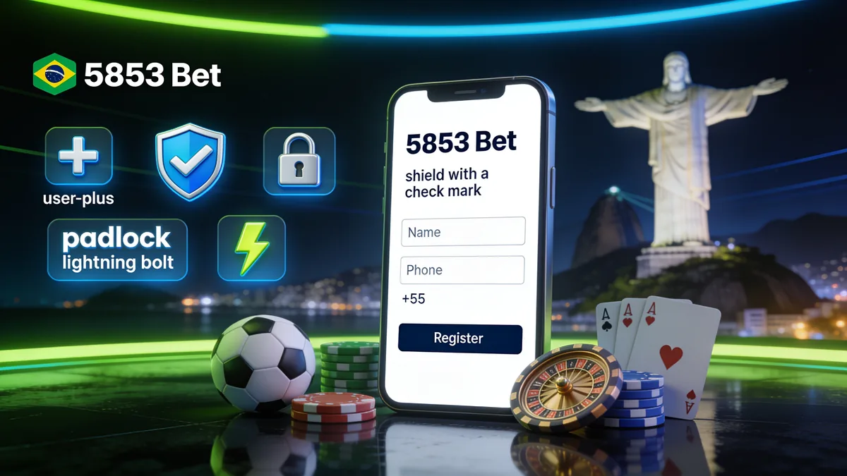 5853 bet no Brasil — Como Fazer o Cadastro na 5853 bet